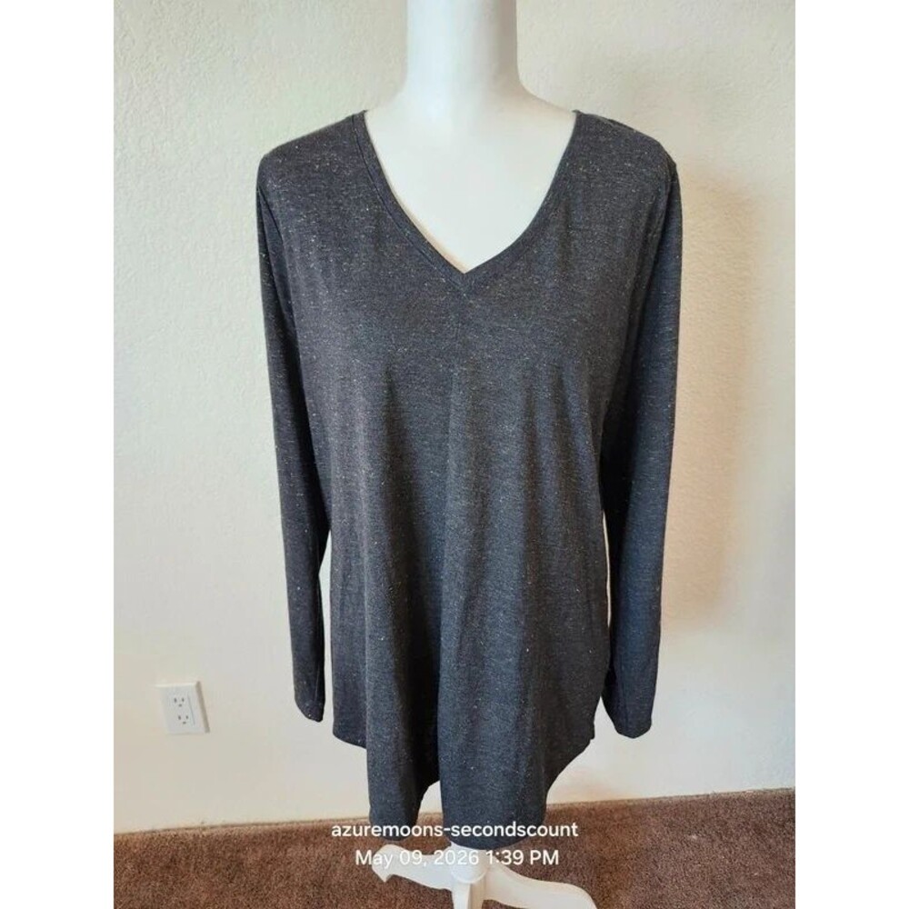 Apt 9 Modern Essentials V neck tunic SZ L